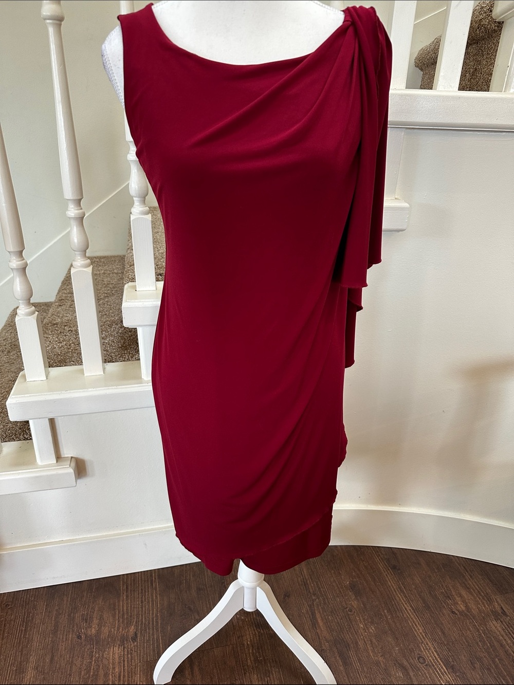 Nwot.Enfocus studio   burgundy dress